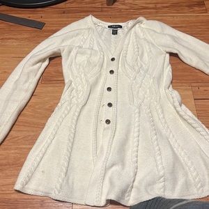 White/cream style and co jacket small very cute!